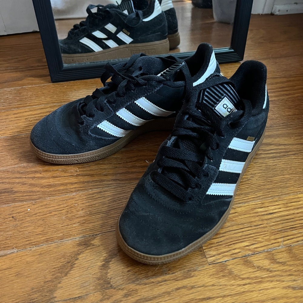Adidas Black and White Sneakers Classic Design
